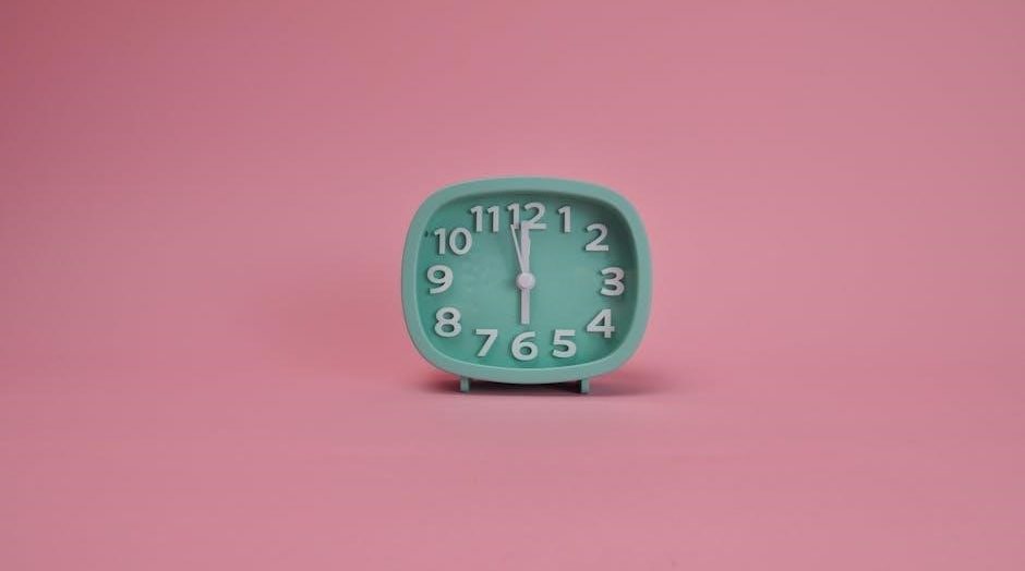 sonic boom alarm clock manual